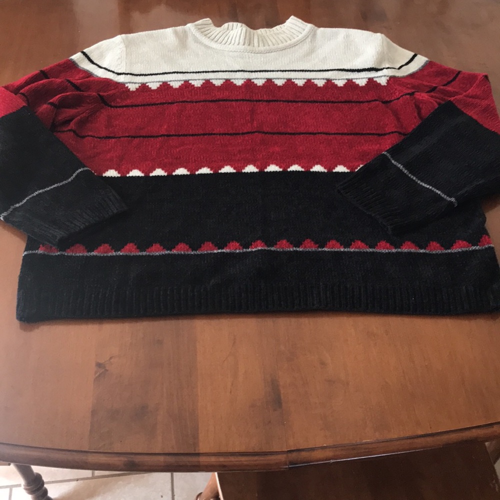 Alfred Dunner cozy crew neck sweater
